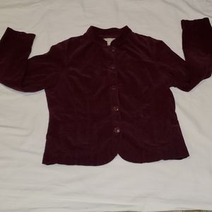 Liz Claiborne Crazy horse corduroy jacket blazer